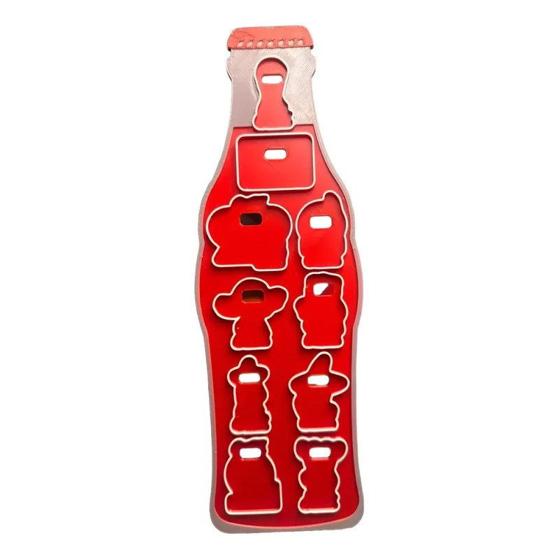 Coleccionador Botella Porta Pines Fútbol Mundial 2026 Coca