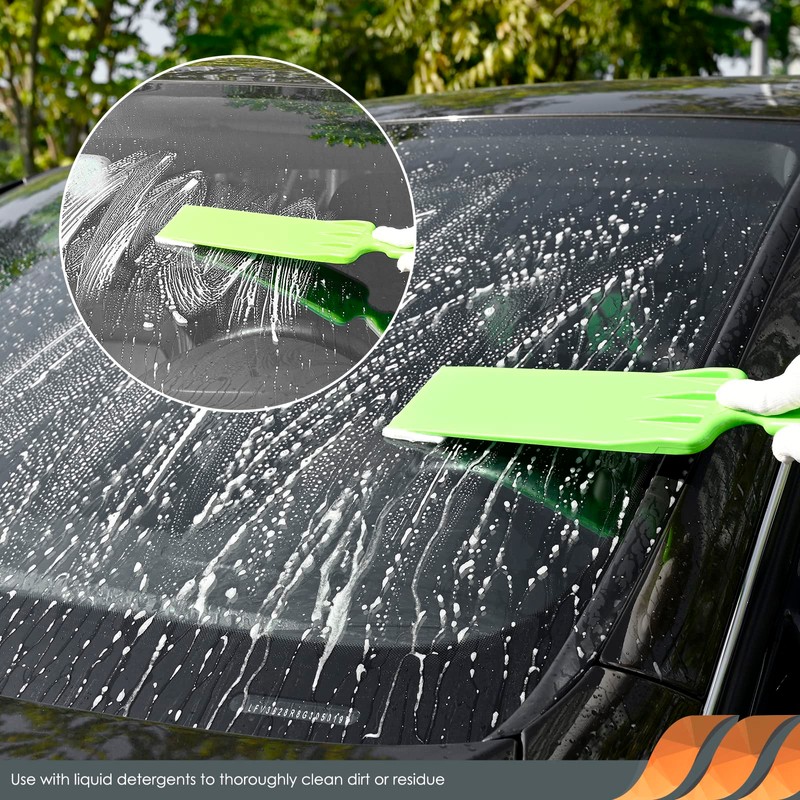 EHDIS Window Tint Bulldozer Squeegee Scrubber Paddle Squeegee, Long Handle