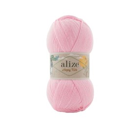 Alize Happy Kids Knitting Yarn Wool Oeko-Tex 100 Crochet Yarn Choice of Colours 100 g Colour: 185 Pink