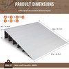 Threshold Ramps,Portable Self Supporting Aluminum Modular Entry Threshold Ramp for