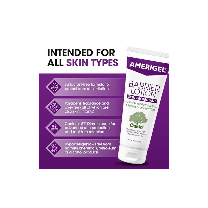 AMERIGEL Loción Protectora (177 Ml) - Protector Cutáneo Para Piel