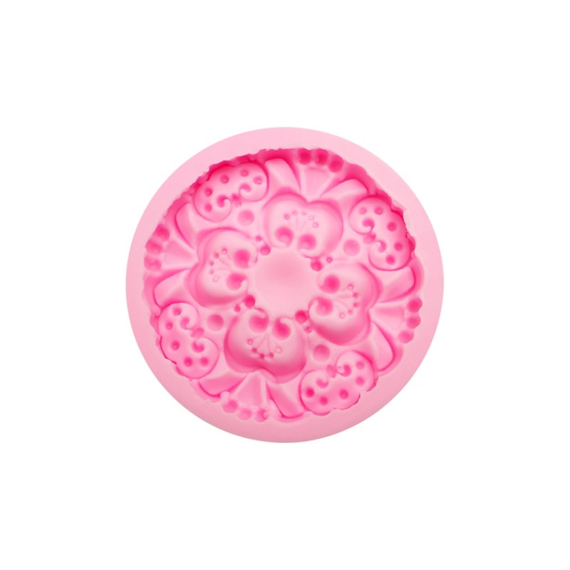 Royal Crown and Gem Silicone Mold Set, Baroque Style Clay