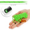 COM-FOUR® 4x guy ropes, each 4m for camping, reflective in