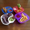 Rolling Sands Reusable Snack and Dip Bowls, 5 Pack, USA