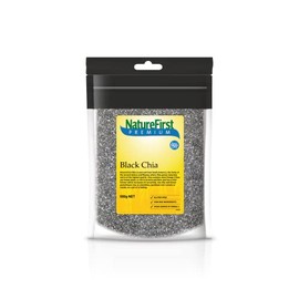 NatureFirst Black Chia Seeds, 500 g