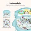 Dream on Me 2-in-1 Aloha Fun Baby Walker in Blue,