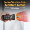 BTMETER Wood Moisture Meter - Pinless Moisture Detector Measur Depth