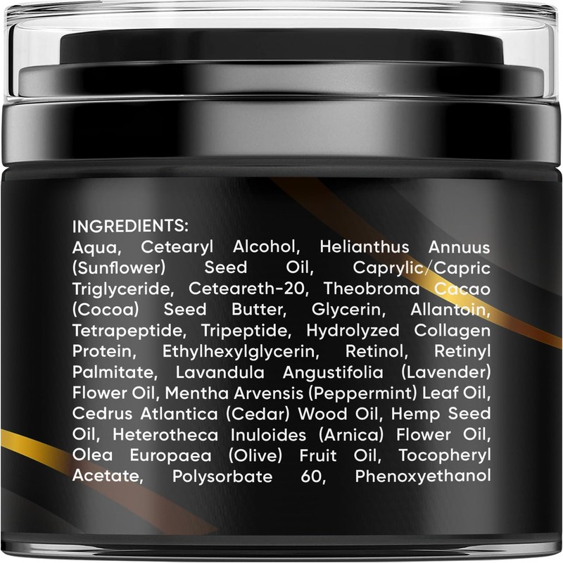 Retinol Face Cream – Natural Anti-Wrinkle Cream – Anti-Aging Facial