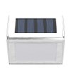 GIGALUMI 12 Pack Solar Fence Lights Outdoor, Waterproof LED Step