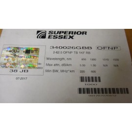Superior Essex Fiber Optic Cable - 1000 feet