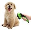Self Cleaning Slicker Brush brushing brushing Loose Undercoat, Mats and