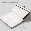 RETTACY Notebook A5 Dotted Bullet Dot Grid Journal with 192