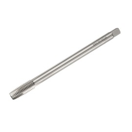 sourcing map M10 x 1.5 H2 Metric Spiral Point Thread Tap, 130mm (5.1") Extra Long Screw Tap Threading Tapping Tool, High Speed Steel Machine Taps Tapping Bit