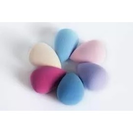 Esponja De Maquillaje De Microfibra Para Mezcla De Base