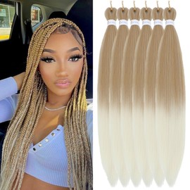 Braiding Hair Pre-Stretched Braiding Hair Ombre PreStretched Braiding Hair For Crochet Twist Braids Hair For Black Women