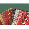 8 Pcs Christmas Quilting Fabric Patchwork,50x50cm Christmas Fabric Squares Bundles