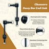 Chassora K80279 2PC Front Stabilizer Sway Bar End Link Fit