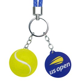 WILMIN Mini Tennis ball Keychain, Grand Slam Style (US Open, 1)