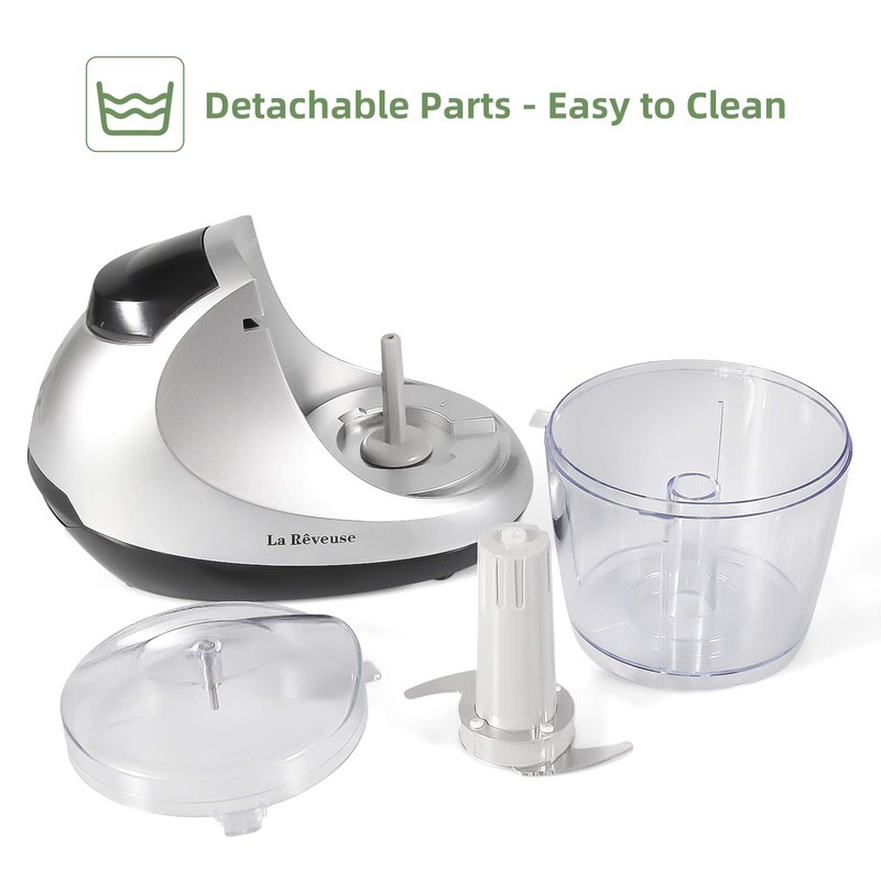 La Reveuse Electric Mini Food Chopper Vegetable Fruit Cutter Meat