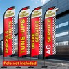 Auto Repair Shop Feather Flag - Flags Automotive Brake Service,