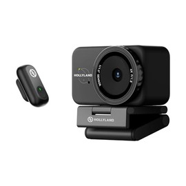 Hollyland Lyra Webcam UHD 4K para PC/Mac, Sensor CMOS de 1/1.5", Enfoque Automático PDAF, Ideal para Reuniones, Transmisiones en Vivo y Creación de Co