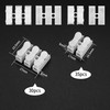 65 Pcs Spring Wire Connectors, Spring Clamp Terminal Cable Clamp