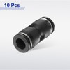 sourcing map 10pcs Push to Connect Fittings 3/8" OD x