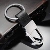 MYLB Clip on Belt Loops Pants Buckle Keyring Leather Keychains