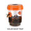 Solar Wasp Traps Hanging Yellow Jacket Trap with UV LED