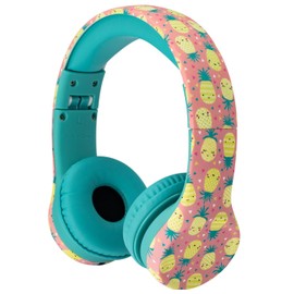Snug Play+ Kids Headphones with Volume Limiting for Toddlers (Boys/Girls) - Pineapples