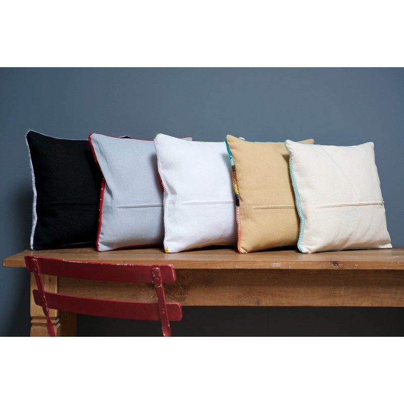 Vervaco Cushion Back with Zipper, Beige, 18" x 18"