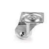 Emuca - Caster wheels with a mounting plate, Ø 35mm