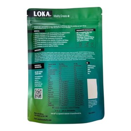 LOKA Vitality Greens+| Super Greens Powder | Includes Plants, Ashwagandha, Reishi Mushroom, Maca Root, Vitamins/Minerals, Vegan & Gluten Free. 240g, 30 Servings