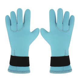 Faxianther Neoprene Gloves Thermal Gloves Non-Slip Gloves Wear-Resistant Thick Warm Wetsuit Gloves Diving Gloves Swimming Water Sports Neoprene Gloves for Men Women