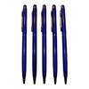 Dealbude24 5 x Dark Blue 2-in-1 Touch Display Ballpoint Pen