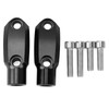 1 Pair Motorcycle Mirror Mount M10 X 1.25 Clockwise Thread