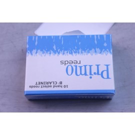 Primo Bb Clarinet Reeds Strength 2.5, Box of 10