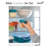 Amuse Rikko Children's Lunch Box Set with Compartments Bento Box