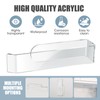 NiHome Wall Mount Clear Acrylic Hand Towel Racks 2-Pack for