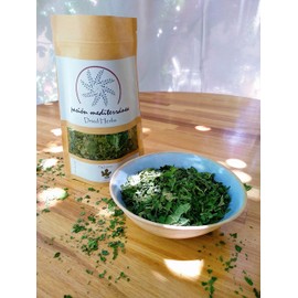 2 packages of 60 grams Ground Fig dried leaves. Fig leaf Tea, dried herbs, organic herbs, Fig leaves for tea or cooking, by Pasion Mediterranea