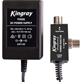 Kingray PSK06 14V DC 150mA Plug Pack Injector with PAL Connections