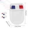 2pcs Red White and Blue Face Paint, 4th of July