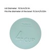 Yodecy Silicone Bowl Lids fit Pyrex Glass Bowls 7201-PC 4