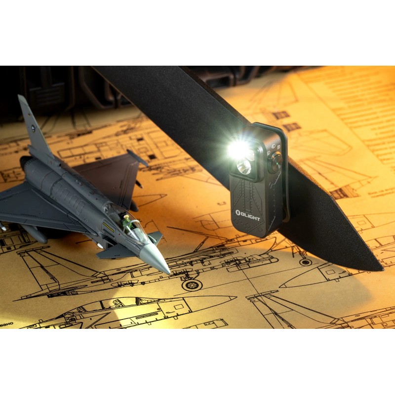 Olight Oclip Pro Phantom Squadron 500 Lumens Flashlight & Oclip