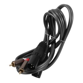 Mikinona Convenient to 2xlr Male Cable 1.5m Versatile Audio Equipment Connection