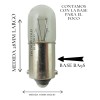 Foco 24v 3w Ba9s Bayoneta 10x28 B3041 100pz Facturamos