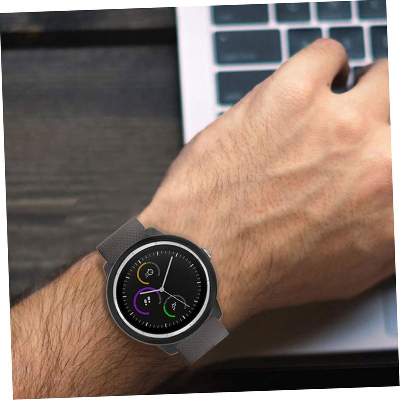 jojofuny 2pcs Smartwatch -friendly Tpu Watch Case Scratchproof Frame No