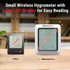 ThermoPro TP60-3 Digital Hygrometer Indoor Outdoor Thermometer Wireless Temperature and