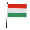 Hungary Table Flag 5'' x 8'' - Hungarian Desk Flag