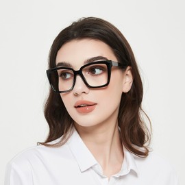 WEMOOTANTS Extra Large Reading Glasses 1.0 for Women Men Bold Oversized Black Readers 1.00 1.25 1.5 1.75 2.0 2.25 2.5 2.75 3.0 3.5